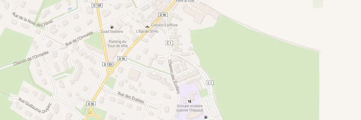 Plan du 5B Rue des Écoles à Sainte-Honorine-du-Fay