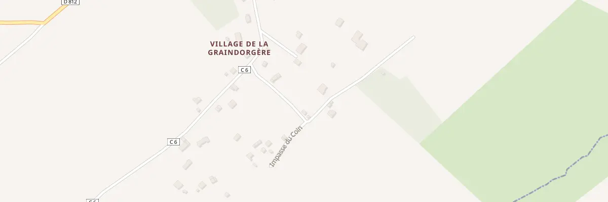 Plan du 7 Imp du Coin à Échalou