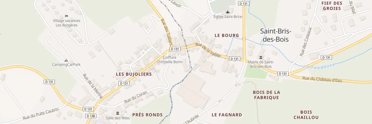 Plan du 38 Rue des Bujoliers à Saint-Césaire