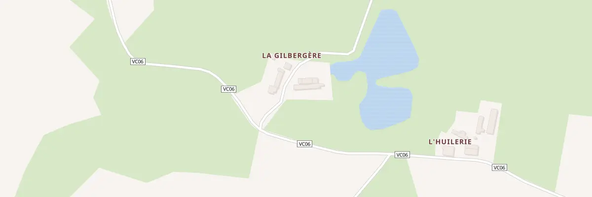 Plan du 2 La Gilbergère à Argentonnay