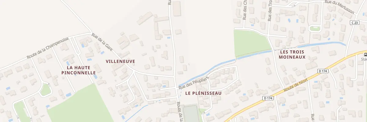 Plan du 8 Rue de la Bouterie à Saint-Symphorien