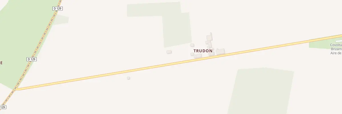 Plan du 12 Trudon à Brizambourg