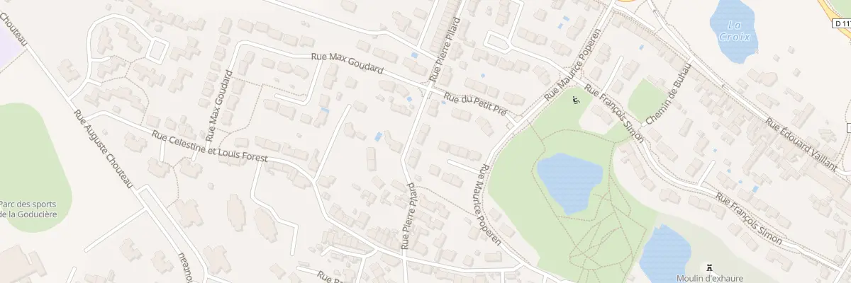 Plan du 60 Rue Pierre Pilard à Trélazé