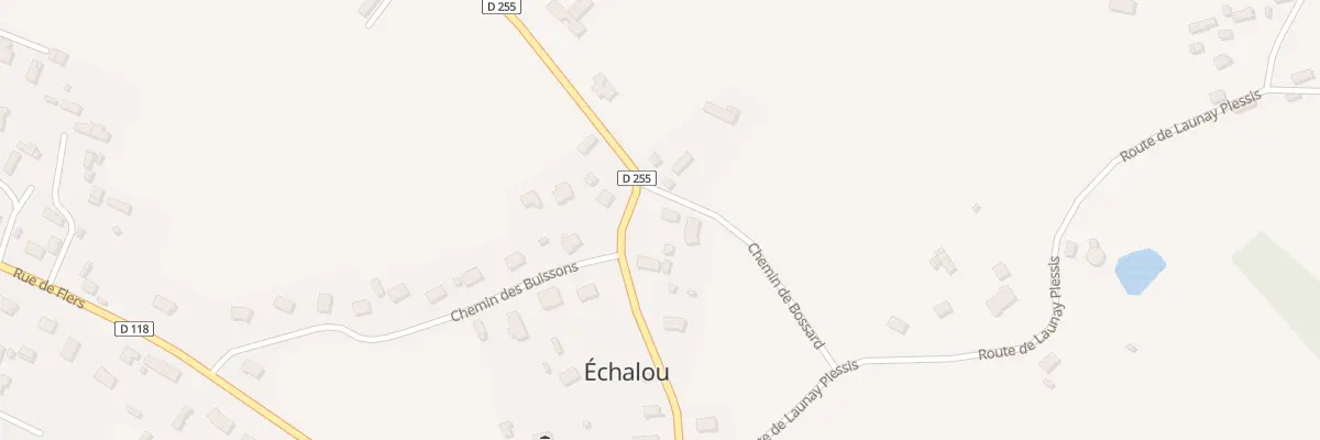 Plan du 10 Rue de Ronfeugerai à Échalou