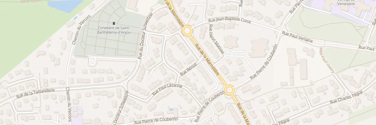 Plan du 4 Rue Renoir à Saint-Barthélemy-d’Anjou