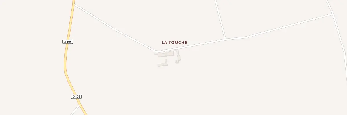 Plan du 5089 La Touche à Juvardeil