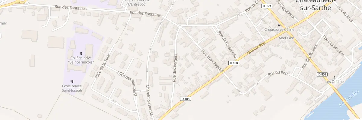 Plan du 1 Rue des Vergers aux Hauts-d’Anjou