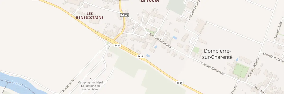 Plan du 24 Rue du Docteur Jean à Dompierre-sur-Charente