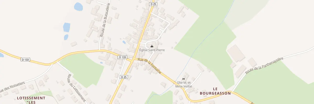 Plan du 11 Pl de l’Eglise à Fenioux