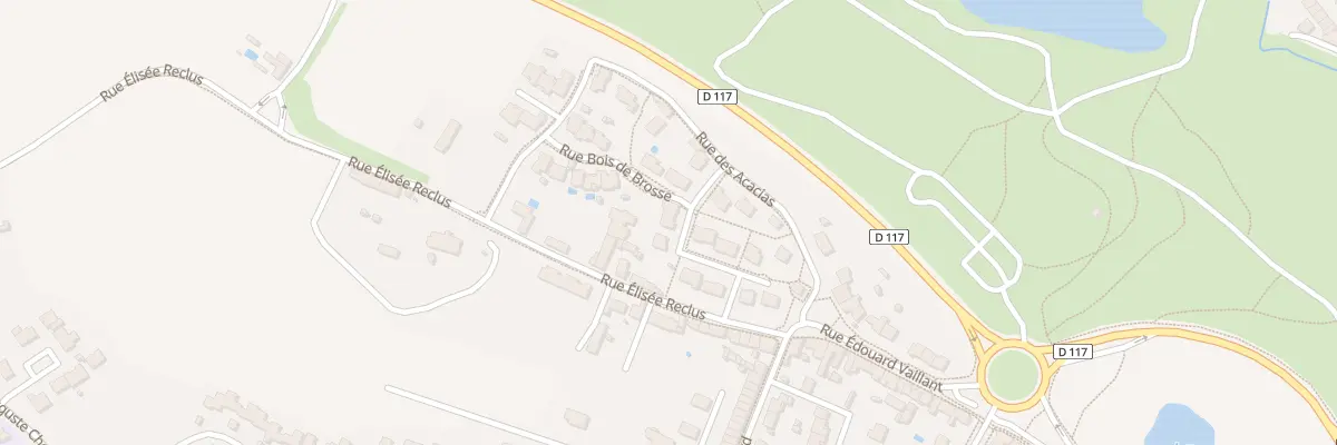 Plan du 7 Rue Bois de la Brosse à Trélazé