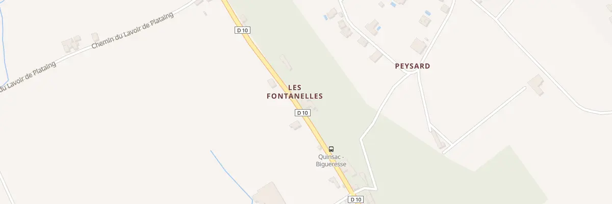 Plan du 173A La Fontanelle à Quinsac