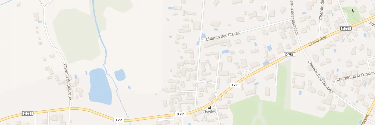 Plan du 16B Che de Chasles aux Garennes sur Loire