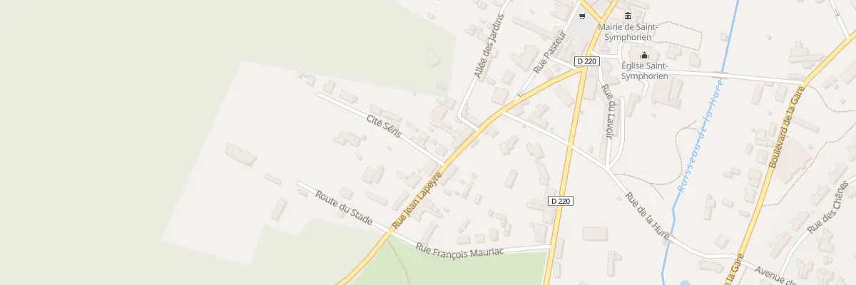 Plan du 2 Cite Seris à Saint-Symphorien
