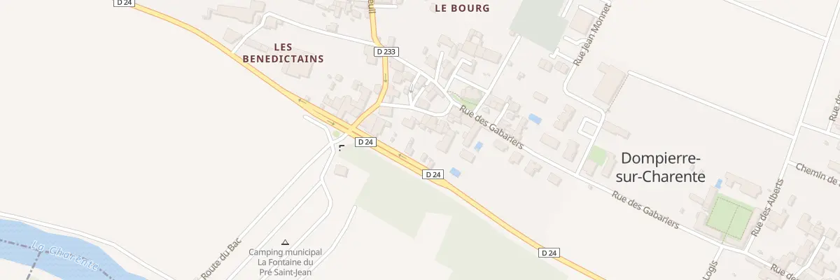 Plan du 20 Rue du Docteur Jean à Dompierre-sur-Charente