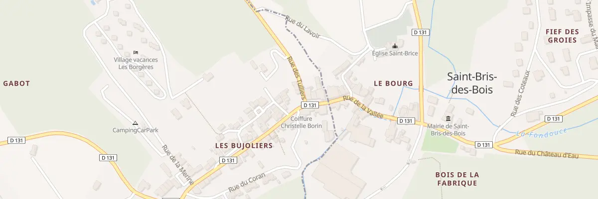 Plan du 21 Rue des Bujoliers à Saint-Césaire