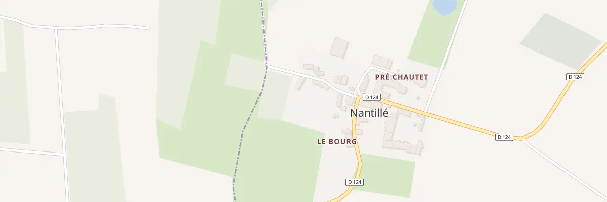 Plan du 30 Rte de Saint Hilaire à Nantillé