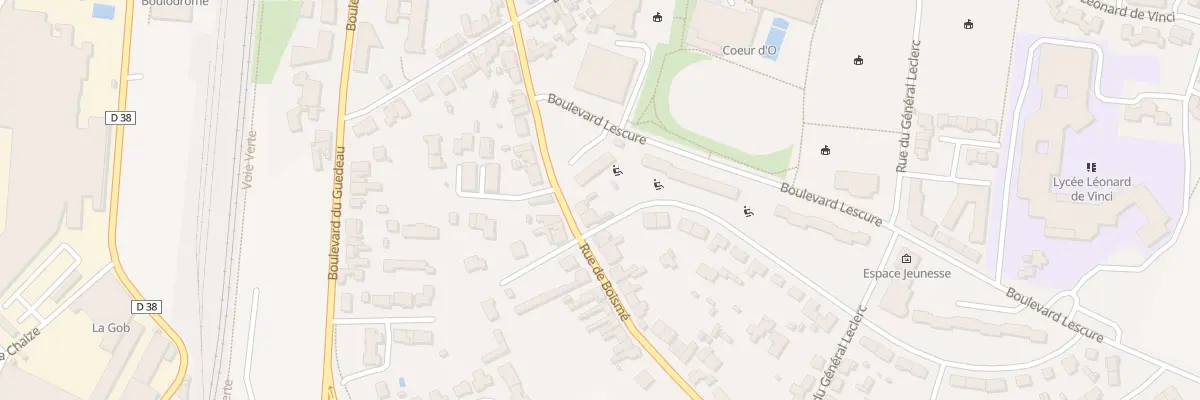 Plan du 42 Rue de Boisme à Bressuire
