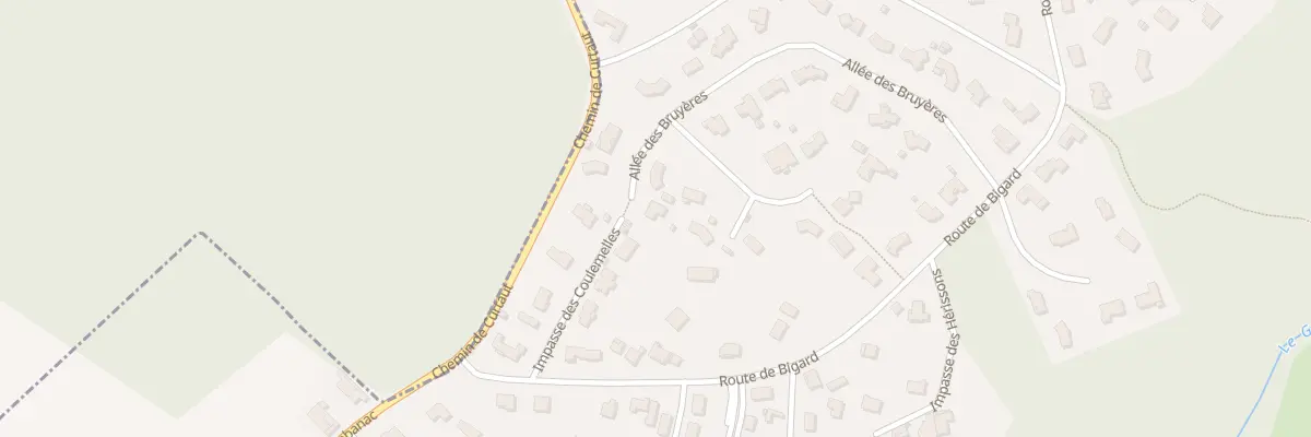 Plan du 25B Lot l’Airial des Bruyeres à Saint-Selve