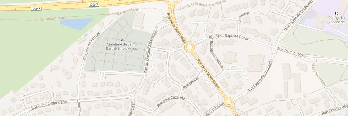 Plan du 18 Rue Renoir à Saint-Barthélemy-d’Anjou