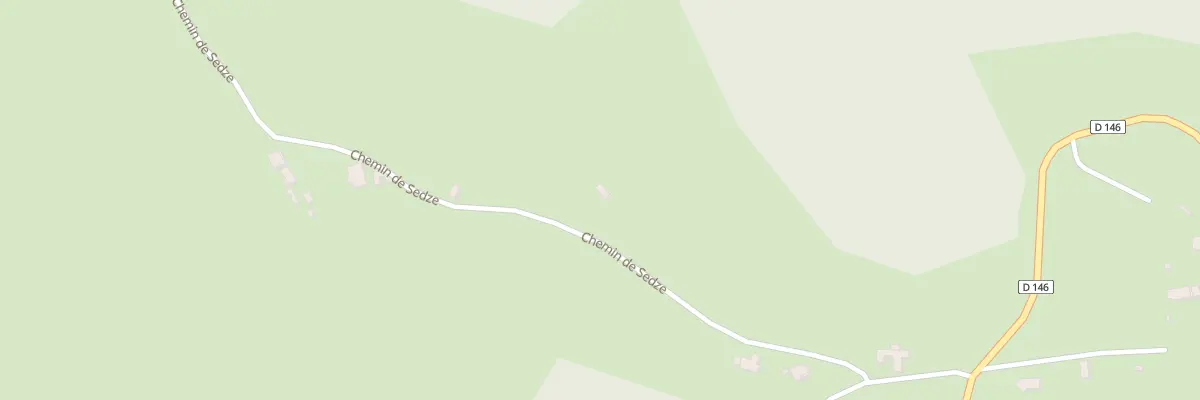 Plan du 9121 Che de Sedze à Aubertin
