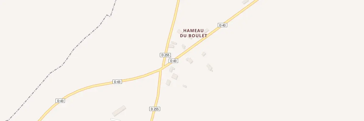 Plan du 6 Ham du Boulet à Échalou