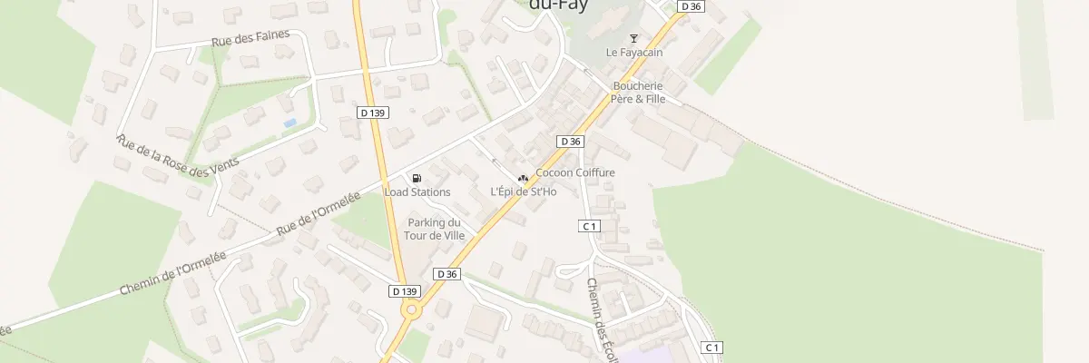 Plan du 16 Rue du Gen de Bretteville à Sainte-Honorine-du-Fay