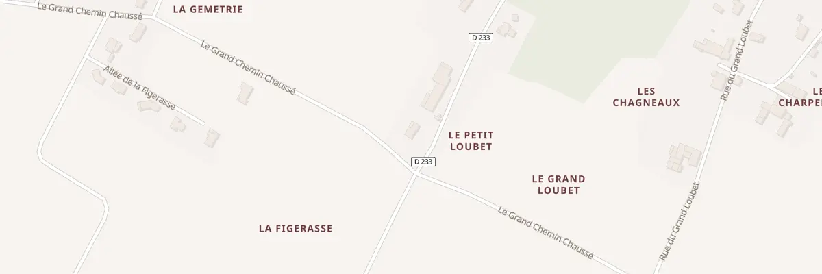 Plan du 44 Rue du Petit Loubet à Rouffiac