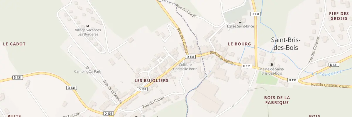 Plan du 17 Rue des Bujoliers à Saint-Césaire