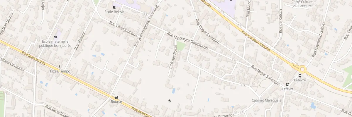 Plan du 9103 Rue Hippolyte Gaussuron à Trélazé