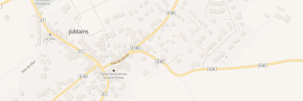 Plan du 3 Rue des Ecottes à Jublains