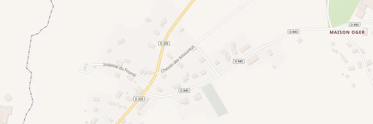 Plan du 4 Che des Amoureux à Saires-la-Verrerie