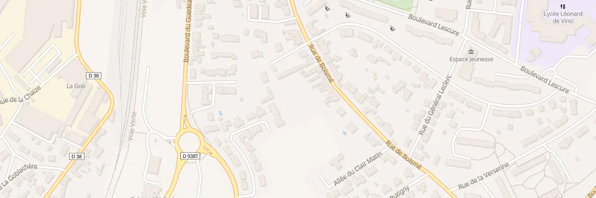 Plan du 63 Rue de Boisme à Bressuire