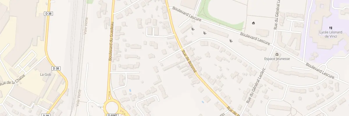 Plan du 37 Rue de Boisme à Bressuire