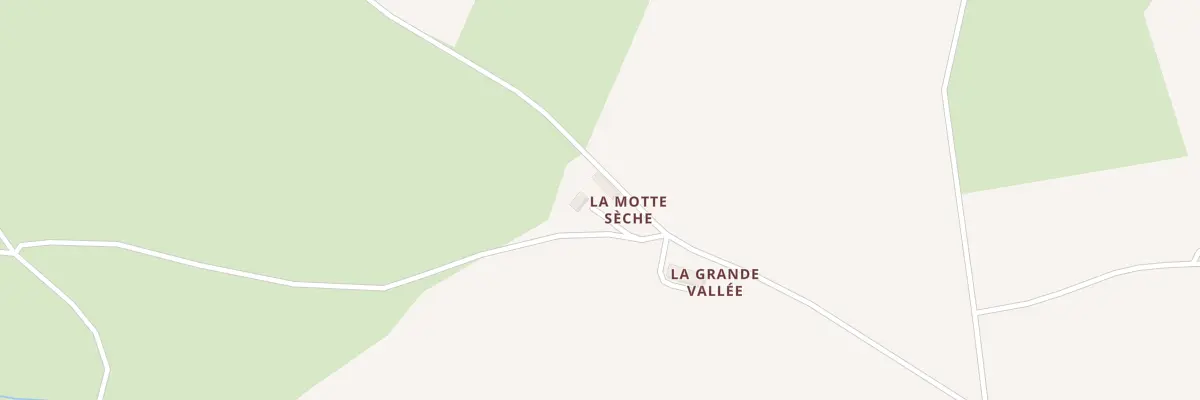 Plan du 1 La Motte Sèche à Bouère