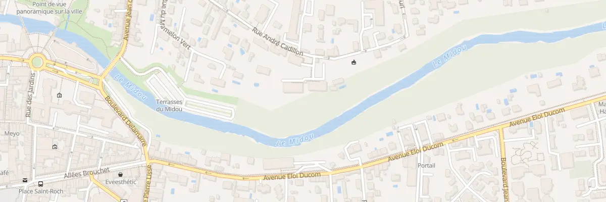 Plan du 352 Rue Andre Cadillon à Mont-de-Marsan