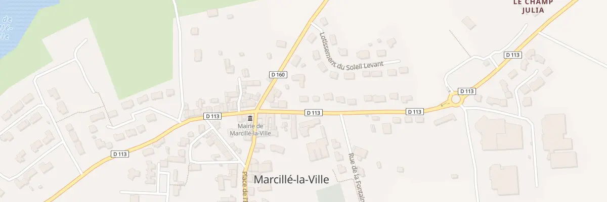 Plan du 32 Rue de Normandie à Marcillé-la-Ville