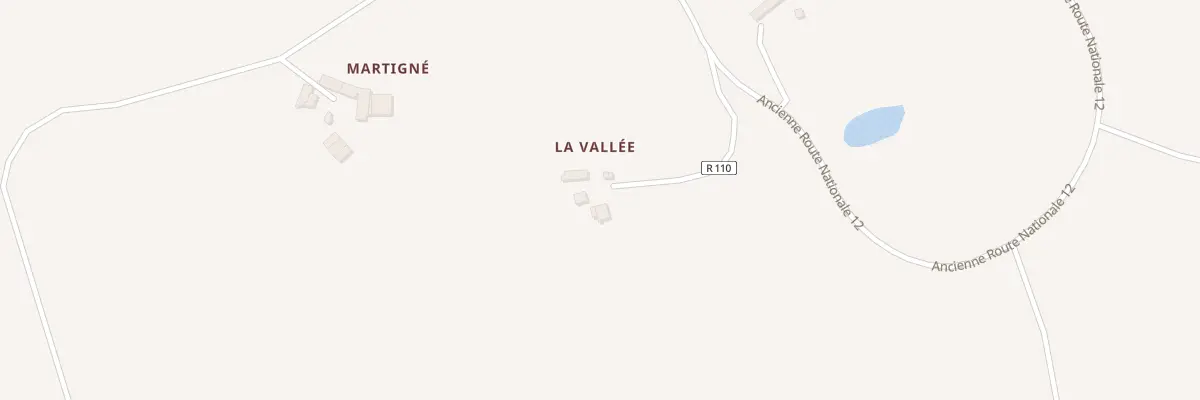 Plan du 2 La Vallee à Champéon