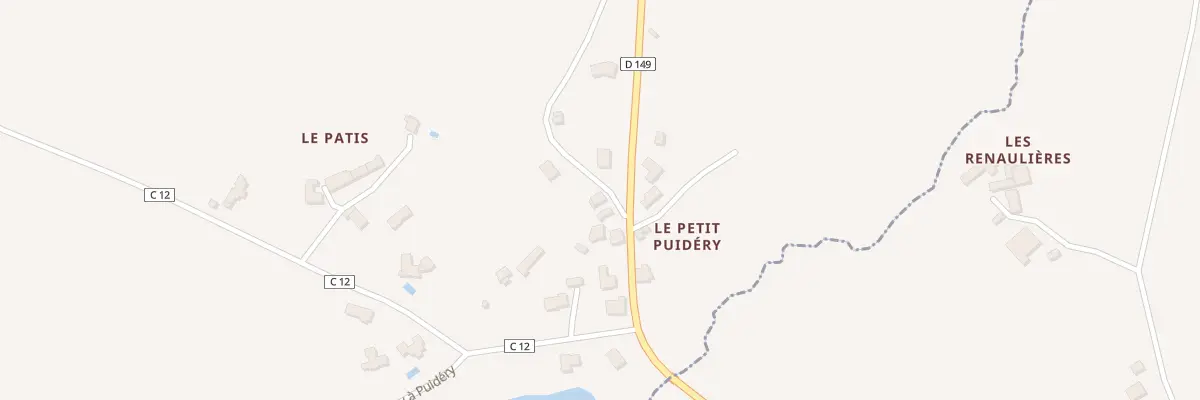 Plan du 8 Le Petit Puidéry à Chanteloup