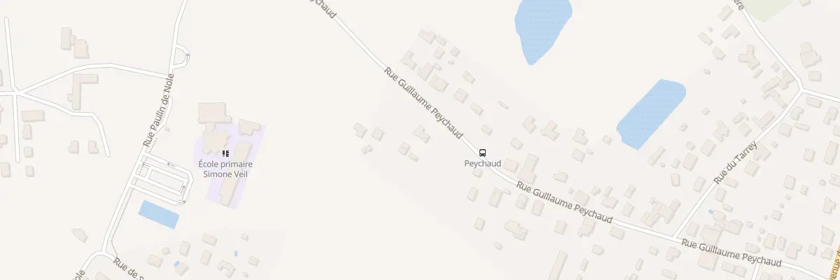 Plan du 30 Rue Guillaume Peychaud à Ambarès-et-Lagrave