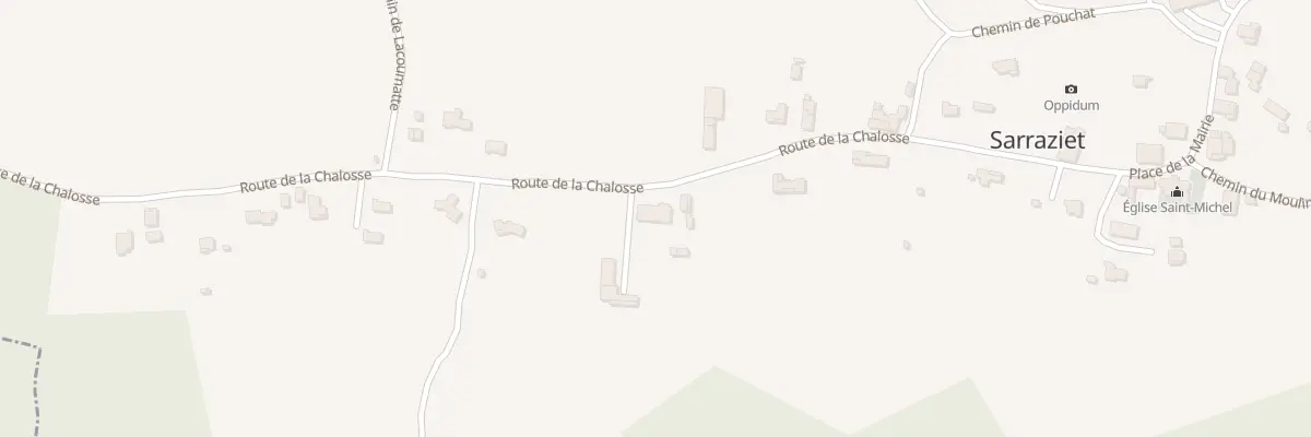Plan du 31 Che de Lucat à Sarraziet