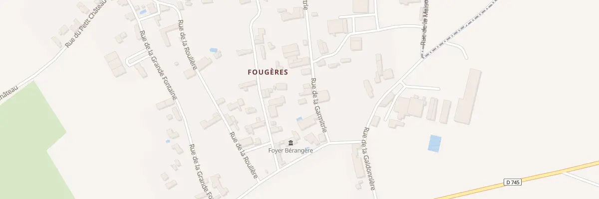 Plan du 7 Rue de la Garmitrie à Béceleuf