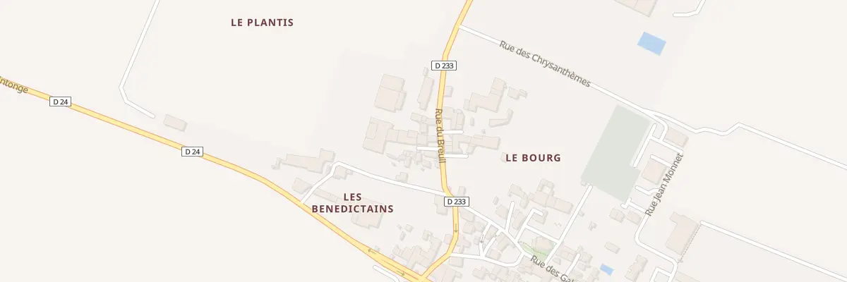 Plan du 3 Imp des Chevaux à Dompierre-sur-Charente