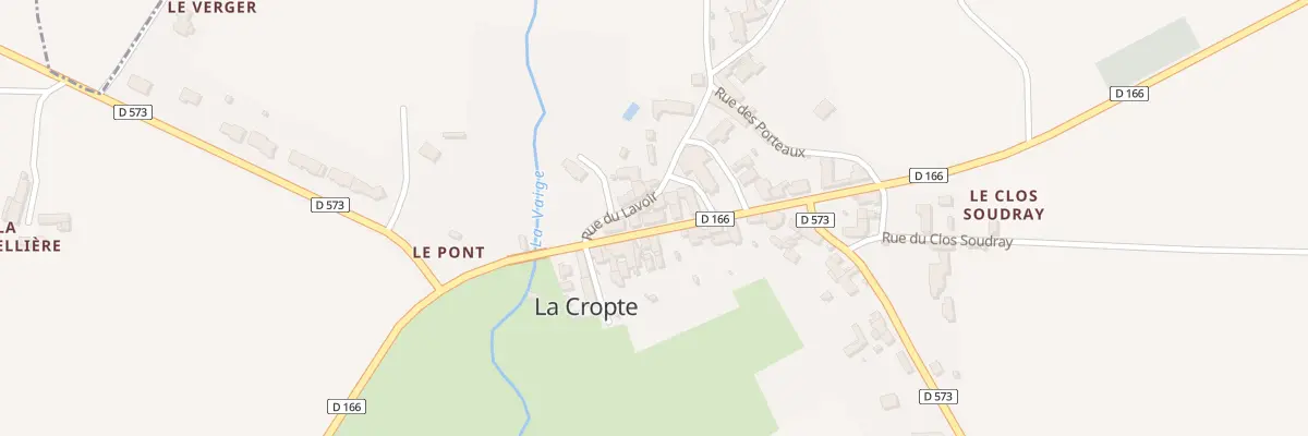 Plan du 5075 Rue Principale à La Cropte