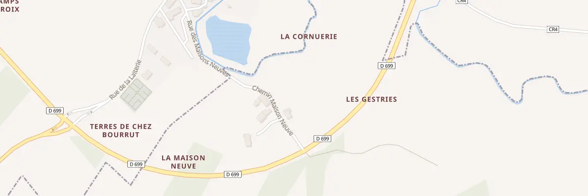 Plan du 4 Che Maison Neuve à Nieul-le-Virouil