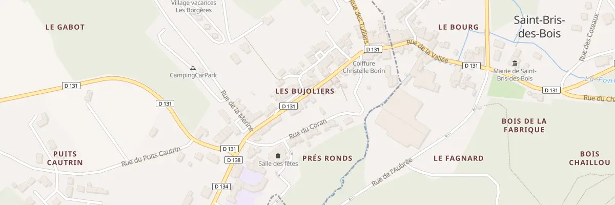 Plan du 20 Rue des Bujoliers à Saint-Césaire