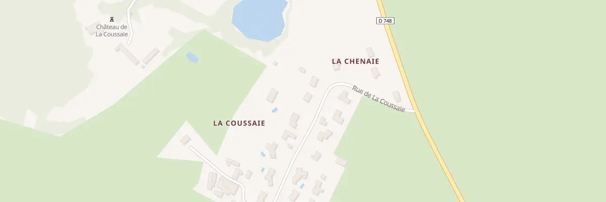 Plan du 12 Rue de la Coussaie Terves à Bressuire