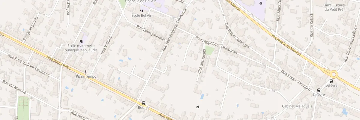 Plan du 55B Rue Hippolyte Gaussuron à Trélazé