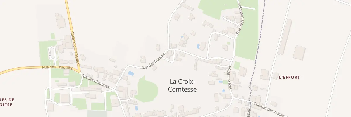 Plan du 5 Pas des Noyers à La Croix-Comtesse
