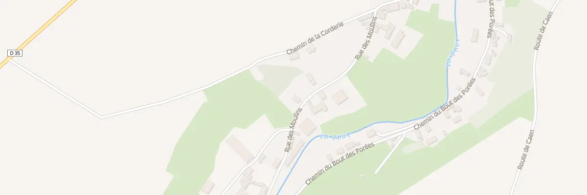 Plan du 18B Rue des Moulins à Ponts sur Seulles