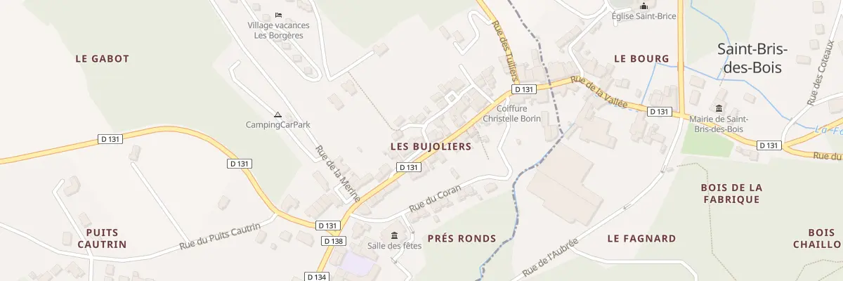 Plan du 9 Rue des Bujours à Saint-Césaire